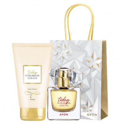 Set Today Tomorrow, Avon, Apa de parfum 30 ml/Lotiune de corp foto