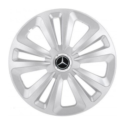 Set 4 Capace Roti Terra Gri R15 pentru Mercedes-Benz foto