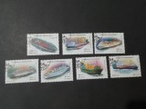 Seria Completă Madagascar 1994 - Nave Maritime, Vapoare de Croazieră, Cargouri, Feribot, 7v, Ștampilată -A333