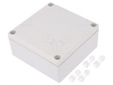Carcasă universală ABS gri IP55 104x113x53mm, MASZCZYK