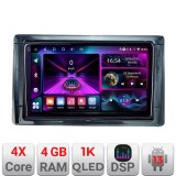 Navigatie Toyota 2DIN A-TY2DIN 4+64 InCell Display 1K Android Waze USB Navigatie Internet Youtube Radio