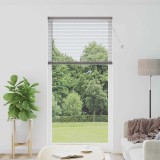 Jaluzea pentru Fereastră Argintiu 100 x 220 cm Aluminiu