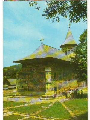 CPIB 16218 CARTE POSTALA - BISERICA VORONET foto