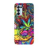 Husa compatibila cu Oppo A54 5G model Message from ayahuasca, Silicon, TPU, Viceversa, Transparent, Carcasa