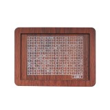 Cumpara ieftin Pusculita din lemn, economisire bani, 2000 euro, pentru copii si adulti, 17.5 x 12.7 x 6.5 cm, maro
