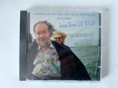 CD: Jean-Yves Le Dain &amp;ndash; In Memoriam -Piano-Jazz foto