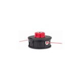 Mosor negru cu rosu pentru motocoasa, filet 10 mm, stanga, Powermat
