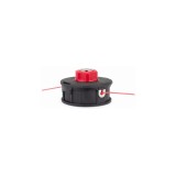 Mosor negru cu rosu pentru motocoasa, Filet 10mm Stanga