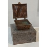 Caseta bronz - suport tigari