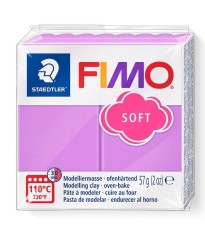 Pasta polimerica FIMO Soft 57g Violet orhidee foto