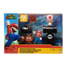 Nintendo Mario - Set de joaca cu 5 figurine, diorama Acorn Plains foto