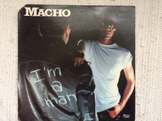 macho i&#039;m a man 1978 disc vinyl lp muzica disco electro pop funk soul USA VG++