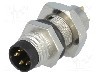 Conector M8, 4 pini, clasa etanseitate IP67, AMPHENOL - LTW8-04PMMS-SH7002 foto