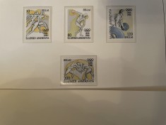grecia jocurile olimpice 1996 SUA Atlanta Timbre sport nestampilate MNH foto