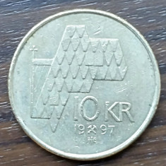 Moneda - Norvegia - 10 Kroner 1997 - An rar