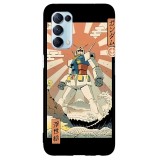 Husa compatibila cu Oppo A12 5G model Samurai Robot Suit, Silicon, TPU, Viceversa, Transparent, Carcasa