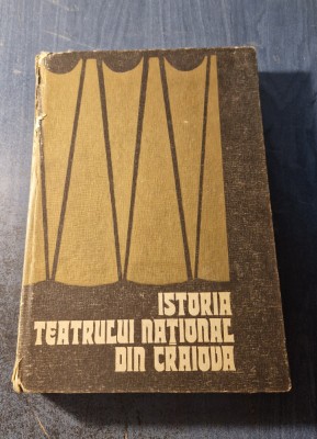 Istoria Teatrului National din Craiova Al. Firescu cu autograf foto