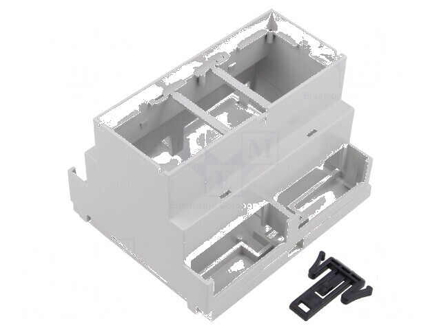 Carcasă pentru şină DIN Y: 90mm X: 106mm Z: 58mm - PPO Nr.mod: 6 - Carcasă pentru şină DIN 90x106x58 mm
