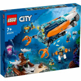 LEGO City Submarin de explorare la mare adancime 60379 pentru copii 7+