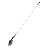 Perie telescopica cu debit de apa pentru spalat masina 171-300 cm AMiO, maner aluminiu, perie 25,4 cm, peri moi, cupla rapida si valva pentru furtun