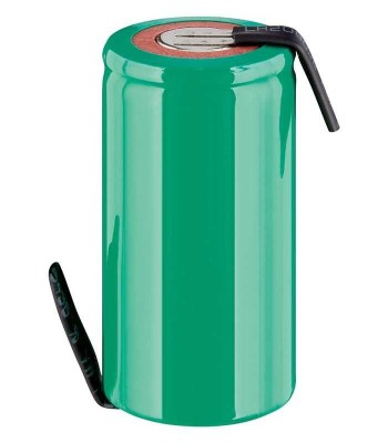 Acumulator NIMH Sub-C 2500mAh 1.2V cu lamele de lipit in Z 43x23mm foto