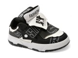 Cumpara ieftin Pantofi sport FASHION alb-negri, C242, din piele ecologica
