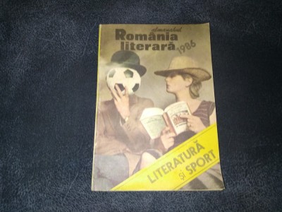 ALMANAHUL ROMANIA LITERARA 1986 foto
