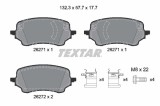 TEXTAR 2627101 Q+ set placute frana,frana disc