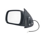 Oglinda usa exterioara Toyota Hilux (N70), 01.2005-01.2012, partea Stanga, reglare electrica; acoperire textil; sticla convexa; geam cromat; 6 gauri