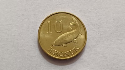 Insula Feroe 10 Kroner/Kronur-UNC foto