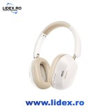 Casti wireless UGREEN HiTune Max 5C Hybrid, ANC, Bluetooth 5.4, Autonomie 40h, 500mAh, USB-C, Alb