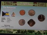 Seria completata monede - The Bahamas 2005, America Centrala si de Sud