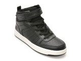 Ghete SKECHERS negre, SMOOTH STREET, din piele ecologica