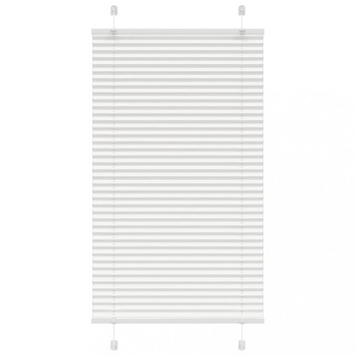 Gossi jaluza plisata alb 70x100 cm latime tesatura 69,4cm poliester foto