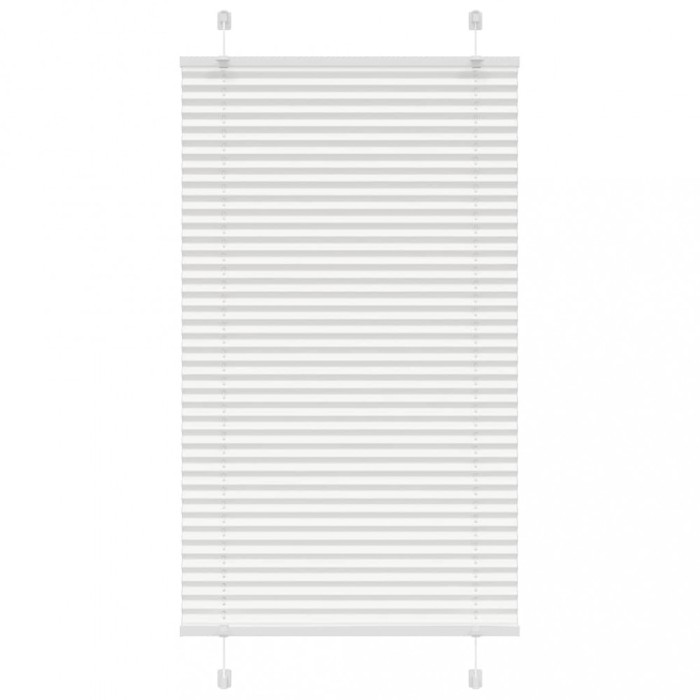 Gossi jaluza plisata alb 70x100 cm latime tesatura 69,4cm poliester
