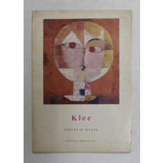 KLEE - FIGURI SI MASTI de JOSEPH - EMILE MULLER , 1969 , CARTE DE DIMENSIUNI REDUSE