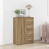 VidaXL Dulap, stejar artizanal, 60x31x84 cm, lemn prelucrat