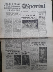 Ziarul Sportul din 13 septembrie 1977 foto