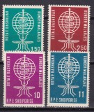 Albania 1962 malaria MI 650-653 MNH