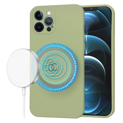 Techsuit - SoftFlex MagSafe - iPhone 12 Pro Max - Matcha foto