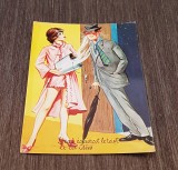 Carte Poștală Umoristică Vintage Franța &ndash; Ilustrație Amuzantă, Necirculata, Printata