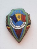 Insigna Militara Consfatuirea Fruntasilor pe Trupe M.A.I. perioada RPR . Rara !!, Romania 1900 - 1950