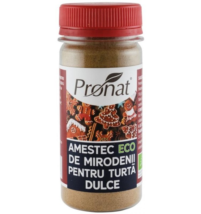 Amestec de Mirodenii pentru Turta Dulce Bio 50 grame Pronat