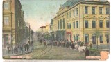 SV * Salutari din BRAILA * STRADA REGALA * 1906 * tramvai - trasuri - animatie