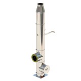 Sistem cos fum inox izolat, diam int 200 mm , ext 300 mm, H=6M - 2T