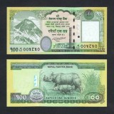 NEPAL █ bancnota █ 100 Rupees █ 2019 █ P-80 █ semnatura 20 █ UNC █ necirculata