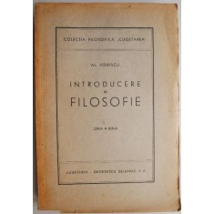 Introducere in filosofie &ndash; Al. Posescu
