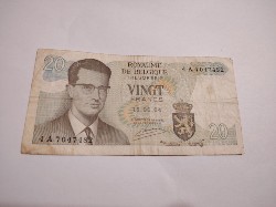 Belgia 20 franci 1964 foto