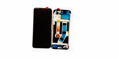 Display ecran cu Touchscreen si Rama pentru Oppo A57 4G, OEM, Negru foto