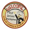 Placheta decorativa "Welcome" CT-12, Ornamentale